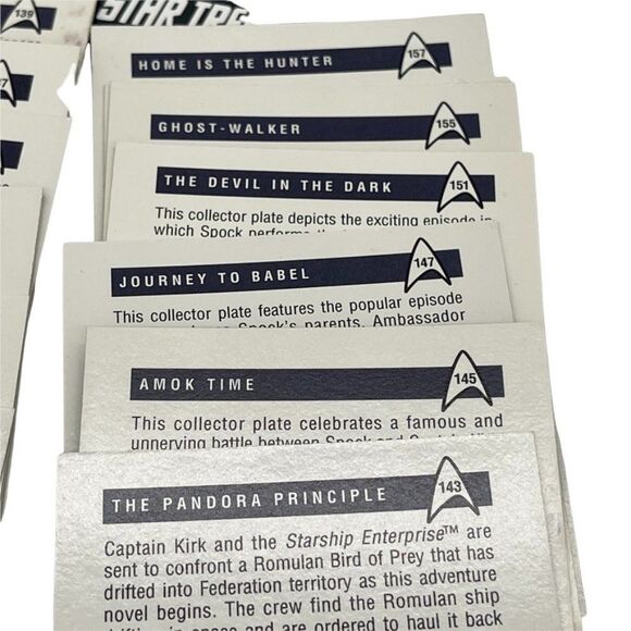 1991 Star Trek Cards - Picture 15 of 15